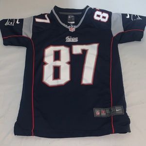 Gronk boys size small nike on field jersey